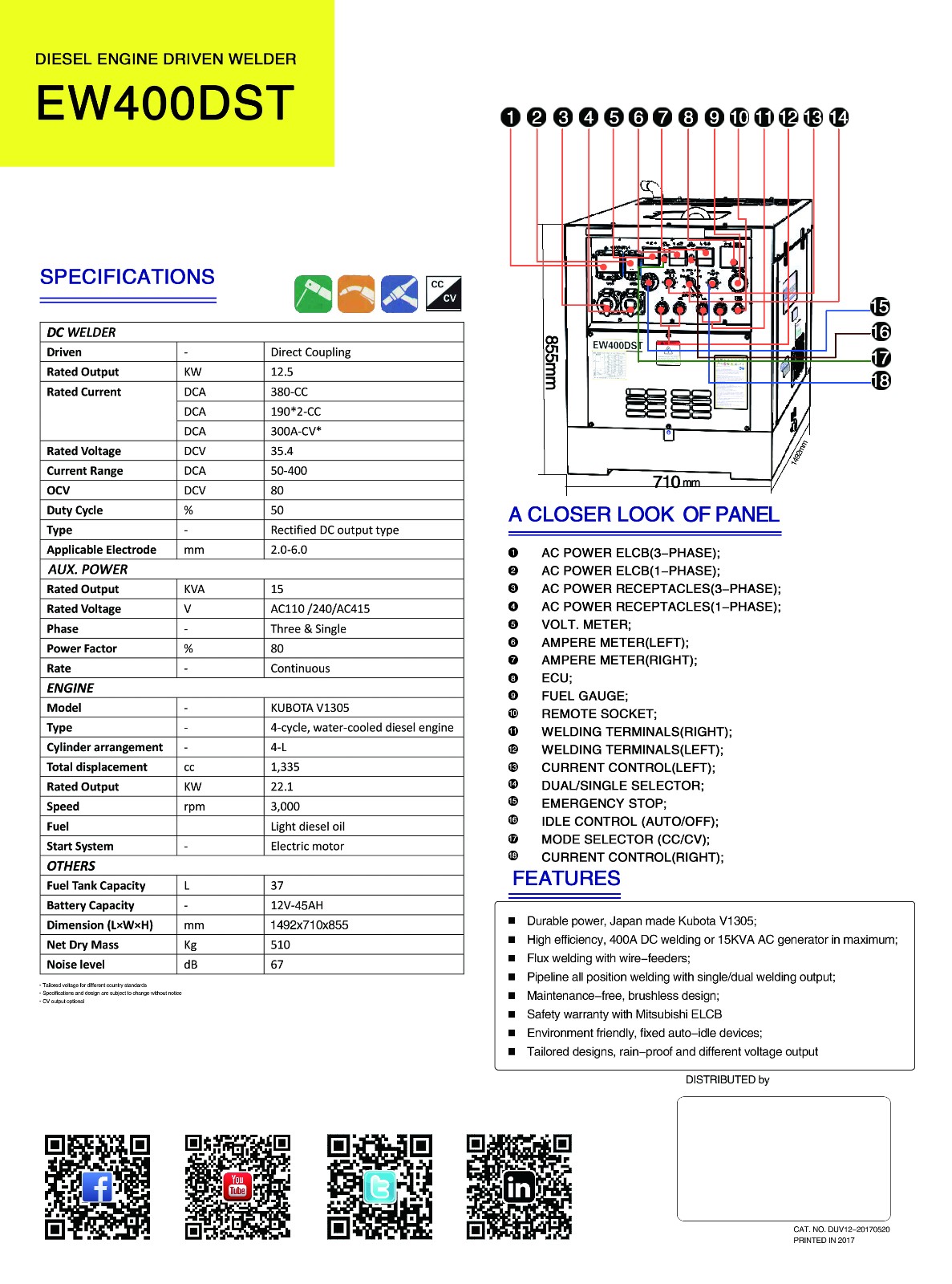 KOVO EW400DST