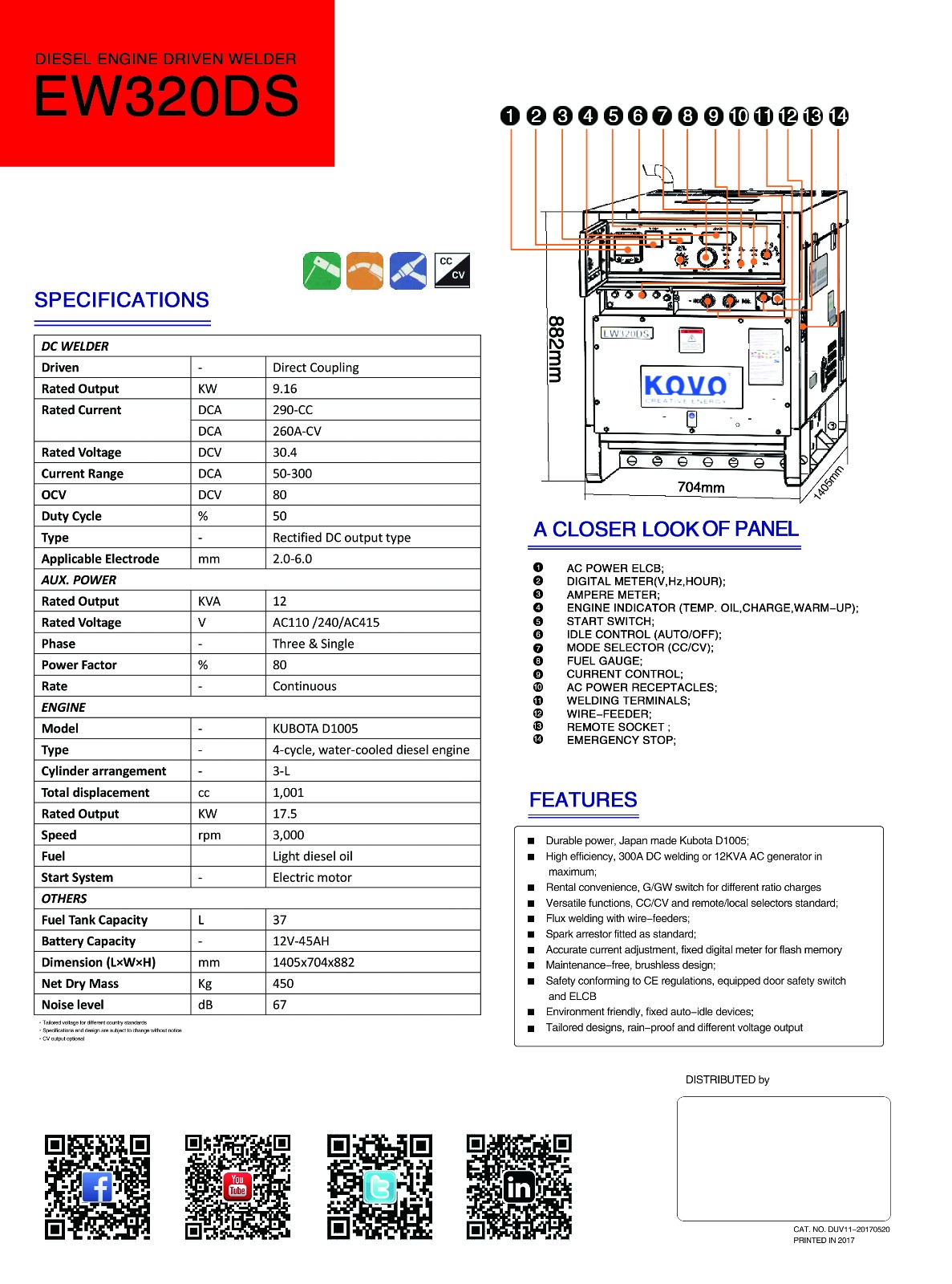 KOVO EW320DS